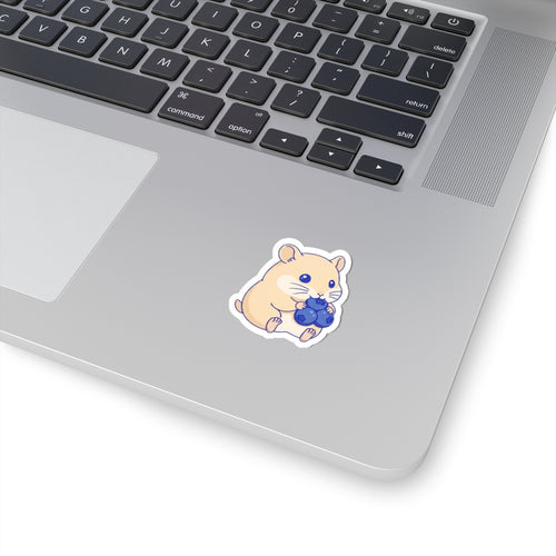Blueberry Hamster sticker | Kiss-Cut Stickers